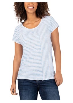 Timezone Koszulka w kolorze błękitno-białym ze sklepu Limango Polska w kategorii Bluzki damskie - zdjęcie 171577558