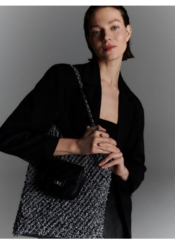 Reserved - Pleciona torebka na ramię z saszetką - wielobarwny ze sklepu Reserved w kategorii Torebki damskie - zdjęcie 171580178