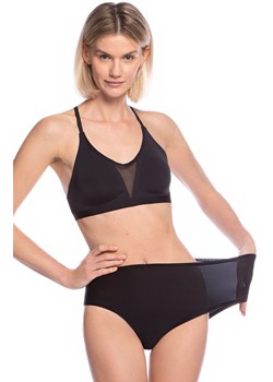 Figi damskie z wysokim stanem czarne L-FIT6000MD-02, Kolor czarny, Rozmiar L/XL/2XL, LAMA ze sklepu Intymna w kategorii Majtki damskie - zdjęcie 171583166