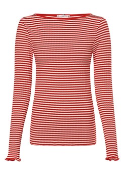 Tommy Hilfiger Damska koszulka z długim rękawem Kobiety Bawełna czerwony w paski ze sklepu vangraaf w kategorii Bluzki damskie - zdjęcie 171585296