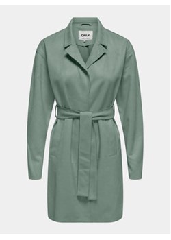 ONLY Płaszcz przejściowy Joline 15315660 Zielony Regular Fit ze sklepu MODIVO w kategorii Płaszcze damskie - zdjęcie 171586829