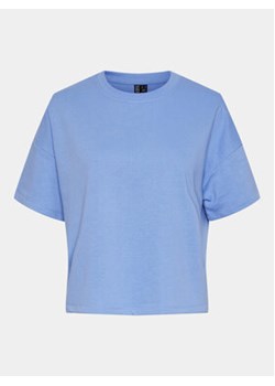 Pieces T-Shirt Chilli Summer 17118870 Niebieski Loose Fit ze sklepu MODIVO w kategorii Bluzki damskie - zdjęcie 171586996