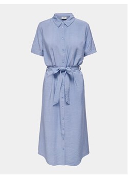 JDY Sukienka koszulowa Soul 15317408 Niebieski Regular Fit ze sklepu MODIVO w kategorii Sukienki - zdjęcie 171587036