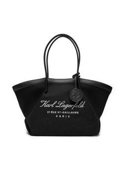 KARL LAGERFELD Torebka 241W3005 Czarny ze sklepu MODIVO w kategorii Torby Shopper bag - zdjęcie 171587145