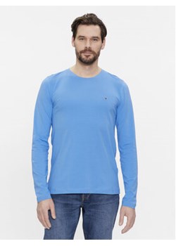 Tommy Hilfiger Longsleeve MW0MW10804 Niebieski Slim Fit ze sklepu MODIVO w kategorii T-shirty męskie - zdjęcie 171587175
