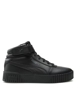 Sneakersy Puma Carina 2.0 Mid Jr 387376 01 Puma Black/Black/Shadow ze sklepu eobuwie.pl w kategorii Buty sportowe damskie - zdjęcie 171587445