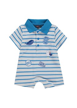 Rampers niemowlęcy biało-niebieski paski ze sklepu 5.10.15 w kategorii Rampersy - zdjęcie 171587538