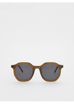 Reserved - Okulary przeciwsłoneczne - oliwkowy ze sklepu Reserved w kategorii Okulary przeciwsłoneczne męskie - zdjęcie 171587996
