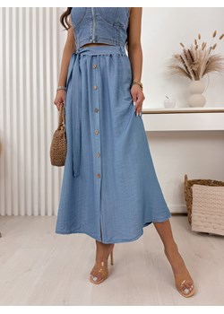 spódnica falla niebieska one size ze sklepu UBRA w kategorii Spódnice - zdjęcie 171588178