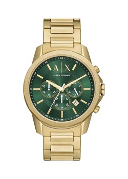 Armani Exchange zegarek męski kolor złoty ze sklepu ANSWEAR.com w kategorii Zegarki - zdjęcie 171588217