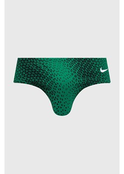 Nike kąpielówki kolor zielony ze sklepu ANSWEAR.com w kategorii Kąpielówki - zdjęcie 171588608