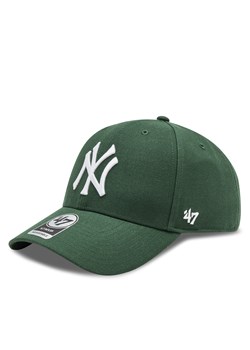 Czapka z daszkiem 47 Brand Mlb New York Yankees '47 Mvp Snapback MVPSP17WBP Dark Green ze sklepu eobuwie.pl w kategorii Czapki z daszkiem męskie - zdjęcie 171589205