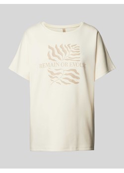 T-shirt z nadrukiem z motywem model ‘Banu’ ze sklepu Peek&Cloppenburg  w kategorii Bluzki damskie - zdjęcie 171589548