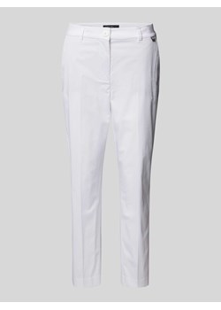 Spodnie materiałowe o kroju regular fit z kantami ze sklepu Peek&Cloppenburg  w kategorii Spodnie damskie - zdjęcie 171589577