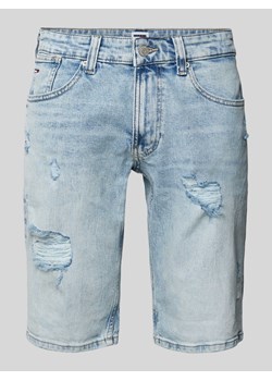Szorty jeansowe o kroju regular fit z 5 kieszeniami model ‘RONNIE’ ze sklepu Peek&Cloppenburg  w kategorii Spodenki męskie - zdjęcie 171589645