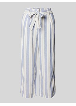 Spodnie materiałowe z paskiem w talii model ‘CARO’ ze sklepu Peek&Cloppenburg  w kategorii Spodnie damskie - zdjęcie 171589718