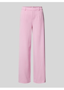 Spodnie materiałowe z szeroką nogawką i zakładkami w pasie model ‘Lisa’ ze sklepu Peek&Cloppenburg  w kategorii Spodnie damskie - zdjęcie 171589726