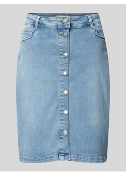 Spódnica jeansowa z listwą guzikową model ‘KIMBERLY’ ze sklepu Peek&Cloppenburg  w kategorii Spódnice - zdjęcie 171589877