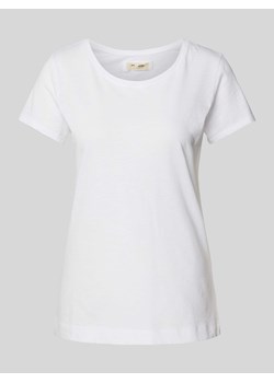 T-shirt z dekoltem w łódkę model ‘Arden’ ze sklepu Peek&Cloppenburg  w kategorii Bluzki damskie - zdjęcie 171589887