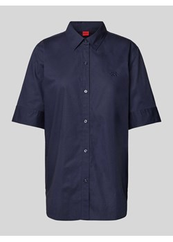 Bluzka koszulowa o kroju regular fit z rękawem o dł. 1/2 ze sklepu Peek&Cloppenburg  w kategorii Koszule damskie - zdjęcie 171590077