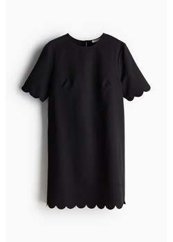 H & M - Sukienka z falistymi brzegami - Czarny ze sklepu H&M w kategorii Sukienki - zdjęcie 171590715
