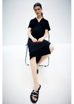 H & M - MAMA Komplet w prążki 2-częściowy - Czarny ze sklepu H&M w kategorii Odzież ciążowa - zdjęcie 171590738