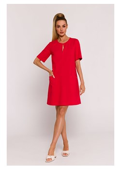 made of emotion Sukienka w kolorze czerwonym ze sklepu Limango Polska w kategorii Sukienki - zdjęcie 171592288