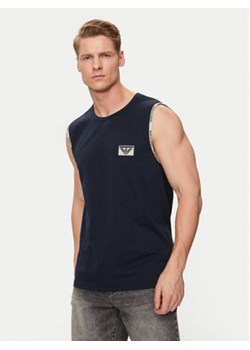 Emporio Armani Underwear Tank top 112089 4R755 00135 Granatowy Slim Fit ze sklepu MODIVO w kategorii T-shirty męskie - zdjęcie 171593605