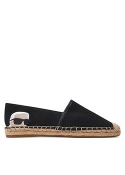 KARL LAGERFELD Espadryle KL80111N Czarny ze sklepu MODIVO w kategorii Espadryle damskie - zdjęcie 171593617