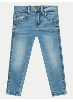 Guess Jeansy K3YA08 D4CA0 Niebieski Skinny Fit ze sklepu MODIVO w kategorii Spodnie i półśpiochy - zdjęcie 171593619