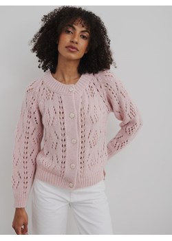 Sweter Oscar Premium Pudrowy ze sklepu Lisa Mayo w kategorii Swetry damskie - zdjęcie 171594106
