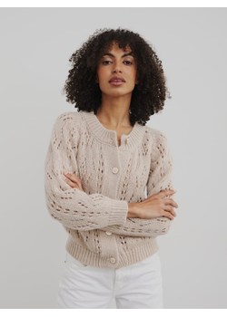 Sweter Oscar Premium Beżowy ze sklepu Lisa Mayo w kategorii Swetry damskie - zdjęcie 171594109
