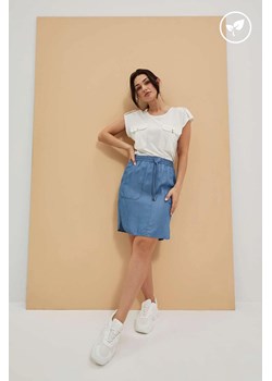Spódnica damska z tkaniny lyocell ze sklepu 5.10.15 w kategorii Spódnice - zdjęcie 171598099