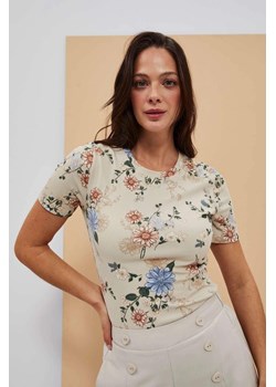 Dzianinowa bluzka damska w kwiaty ze sklepu 5.10.15 w kategorii Bluzki damskie - zdjęcie 171598186
