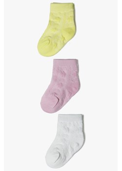 Skarpetki dla niemowlaka- różowe, białe, żółte - 5.10.15. ze sklepu 5.10.15 w kategorii Skarpetki dziecięce - zdjęcie 171598215