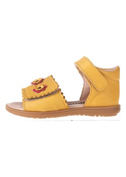 kmins Skórzane sandały w kolorze żółtym ze sklepu Limango Polska w kategorii Sandały dziecięce - zdjęcie 171598536