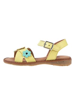kmins Skórzane sandały w kolorze żółtym ze sklepu Limango Polska w kategorii Sandały dziecięce - zdjęcie 171598709