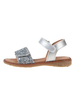 kmins Skórzane sandały w kolorze srebrnym ze sklepu Limango Polska w kategorii Sandały dziecięce - zdjęcie 171598729