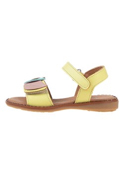 kmins Skórzane sandały w kolorze żółtym ze sklepu Limango Polska w kategorii Sandały dziecięce - zdjęcie 171598769