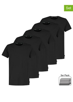 Sublevel Koszulki (5 szt.) w kolorze czarnym ze sklepu Limango Polska w kategorii T-shirty męskie - zdjęcie 171598908