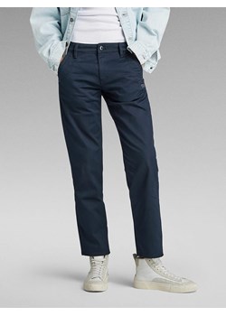 G-Star Spodnie chino w kolorze granatowym ze sklepu Limango Polska w kategorii Spodnie damskie - zdjęcie 171599136