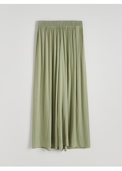 Reserved - Spodnie palazzo - jasnozielony ze sklepu Reserved w kategorii Spodnie damskie - zdjęcie 171610179