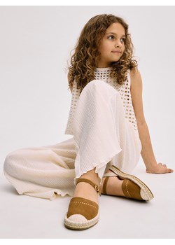 Reserved - Sandały z łączonych materiałów - brązowy ze sklepu Reserved w kategorii Sandały dziecięce - zdjęcie 171610337