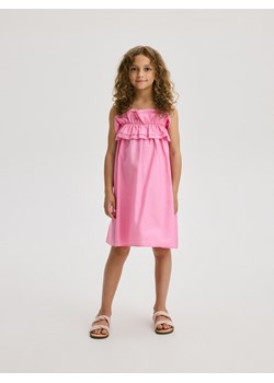 Reserved - Sukienka na ramiączkach - różowy ze sklepu Reserved w kategorii Sukienki dziewczęce - zdjęcie 171610497