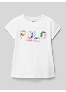 T-shirt z okrągłym dekoltem ze sklepu Peek&Cloppenburg  w kategorii Bluzki dziewczęce - zdjęcie 171611125