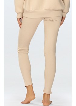 Legginsy prążkowane damskie beżowe Oseye, Kolor beżowy, Rozmiar M, DKaren - id: 184541 - marki DKAREN - 171611336 Legginsy prążkowane damskie beżowe Oseye, Kolor beżowy, Rozmiar M, DKaren ze sklepu Intymna w kategorii Spodnie damskie - zdjęcie 171611336