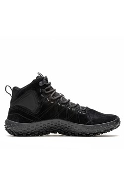 Trekkingi Merrell Wrapt Mid Wp J037751 Czarny ze sklepu eobuwie.pl w kategorii Buty trekkingowe męskie - zdjęcie 171689309