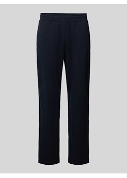Spodnie dresowe o kroju regular fit z tunelem model ‘FREDERICO’ ze sklepu Peek&Cloppenburg  w kategorii Spodnie męskie - zdjęcie 171689479