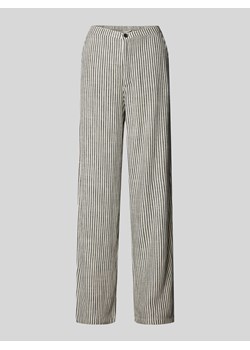 Spodnie ze wzorem w paski model ‘Gigi’ ze sklepu Peek&Cloppenburg  w kategorii Spodnie damskie - zdjęcie 171689498