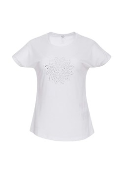Dare 2b Koszulka &quot;CrystallizeGrphic&quot; w kolorze białym ze sklepu Limango Polska w kategorii Bluzki damskie - zdjęcie 171691148